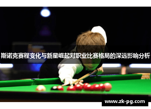 斯诺克赛程变化与新星崛起对职业比赛格局的深远影响分析 斯诺克赛程变化与新星崛起对职业比赛格局的深远影响分析