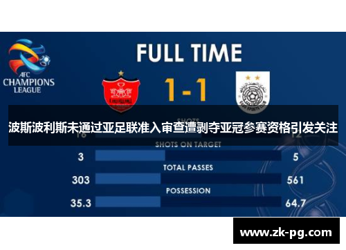 波斯波利斯未通过亚足联准入审查遭剥夺亚冠参赛资格引发关注